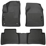Husky Liners 2016 Toyota Prius Weatherbeater Black Front & 2nd Seat Floor Liners (Footwell Coverage) thumbnail 4