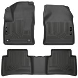 Husky Liners 2016 Toyota Prius Weatherbeater Black Front & 2nd Seat Floor Liners (Footwell Coverage) thumbnail 5