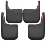Husky Liners 20-23 Chevrolet Silverado 2500/3500 HD (Excl. Dually) Front/Rear Mud Guards - Black thumbnail 1