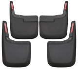 Husky Liners 20-23 Chevrolet Silverado 2500/3500 HD (Excl. Dually) Front/Rear Mud Guards - Black thumbnail 4
