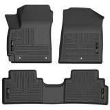 Husky Liners 20-21 Kia Soul Weatherbeater Series Front & 2nd Seat Floor Liners - Black thumbnail 9