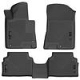 Husky Liners 20-21 Hyundai Sonata / 2021 Kia K5 Weatherbeater Front & 2nd Seat Floor Liners - Black thumbnail 2
