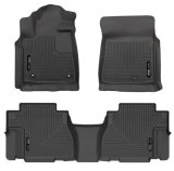 Husky Liners 12-22 Toyota Sequoia Weatherbeater Front & 2nd Seat Floor Liners - Black thumbnail 1