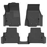 Husky Liners 21-23 Jeep Grand Cherokee L 2nd Row Bucket Seats WeatherBeater Floor Liner (Black) thumbnail 2