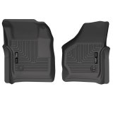 Husky Liners 99-07 Ford F-250 Super Duty Crew Cab WeatherBeater Front Floor Liners (Black) thumbnail 1