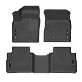 Husky Liners 21-22 Nissan Rogue WeatherBeater Front & 2nd Seat Floor Liners - Black thumbnail 1