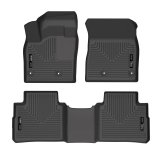 Husky Liners 21-22 Nissan Rogue WeatherBeater Front & 2nd Seat Floor Liners - Black thumbnail 2