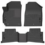 Husky Liners 21-22 Kia Seltos WeatherBeater Front & 2nd Seat Floor Liners - Black thumbnail 2