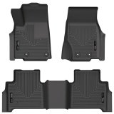 Husky Liners 2022 Jeep Grand Cherokee (New Style) Weatherbeater Black Front & 2nd Seat Floor Liner thumbnail 4