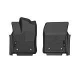 Husky Liners 2022 Toyota Tundra CC/DC & 2023 Sequoia WeatherBeater Front Floor Liner - Blk thumbnail 1
