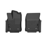 Husky Liners 2022 Toyota Tundra CC/DC & 2023 Sequoia WeatherBeater Front Floor Liner - Blk thumbnail 2
