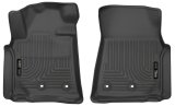 Husky Liners 13-16 Lexus LX570 / 13-16 Toyota Land Cruiser Weatherbeater Black Front Floor Liners thumbnail 4