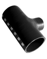 Turbosmart Hose Tee 2.00 ID 1.5 Spout - Black thumbnail 2