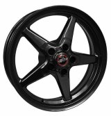 Race Star 92 Drag Star Bracket Racer 17x9.5 5x4.50BC 6.875BS Gloss Black Wheel thumbnail 1