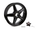 Race Star 92 Drag Star Bracket Racer 17x4.5 5x4.50BC 1.75BS Gloss Black Wheel thumbnail 2