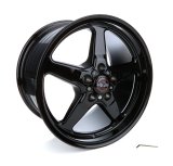 Race Star 92 Drag Star Bracket Racer 17x10.5 5x4.50BC 7.625BS Gloss Black Wheel thumbnail 2