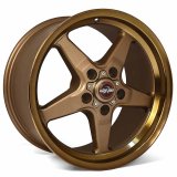 Race Star 92 Drag Star Bracket Racer 18x5 5x115BC 2.00BS Bronze thumbnail 1