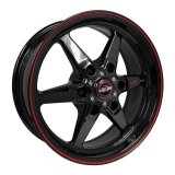 Race Star 93 Truck Star 17x9.50 6x5.50bc 6.125bs Gloss Black Wheel thumbnail 1