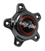 Race Star 5 Lug Cap Short Plastic Dark Star (incl. Medallion & Screws) thumbnail 1