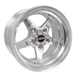 Race Star 92 Drag Star 15x10.00 5x4.50bc 5.50bs Direct Drill Polished Wheel thumbnail 1