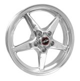 Race Star 92 Drag Star 17x4.50 5x4.75bc 2.25bs Direct Drill Polished Wheel thumbnail 1