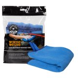 Chemical Guys Waffle Weave Glass & Window Microfiber Towel - 24in x 16in - Blue thumbnail 1