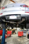 MXP 08-14 Mitsubishi Evolution 10 SUS401 Comp RS Exhaust System thumbnail 3