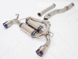 MXP 08-15 Mitsubishi Evolution 10 w/2 Section Pipes T304 SP Exhaust System w/Dual Exit thumbnail 1