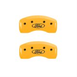MGP 4 Caliper Covers Engraved Front & Rear Oval Logo/Ford Yellow Finish Black Char 2000 Ford Falcon thumbnail 2