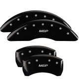 MGP 4 Caliper Covers Engraved Front & Rear MGP Black Finish Silver Char 2018 Volkswagen Atlas thumbnail 3