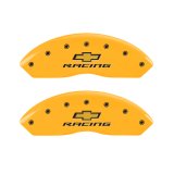 MGP 4 Caliper Covers Engraved F & R Chevy Racing Yellow Finish Black Char 1988 Chevrolet Corvette thumbnail 6