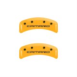 MGP 4 Caliper Covers Engraved F & R Gen 4/Camaro Yellow Finish Black Char 1997 Chevrolet Camaro thumbnail 2
