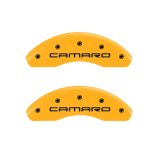 MGP 4 Caliper Covers Engraved F & R Gen 4/Camaro Yellow Finish Black Char 1997 Chevrolet Camaro thumbnail 5