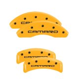 MGP 4 Caliper Covers Engraved F & R Gen 4/Camaro Yellow Finish Black Char 1997 Chevrolet Camaro thumbnail 8