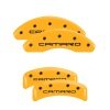 MGP 4 Caliper Covers Engraved F & R Gen 4/Camaro Yellow Finish Black Char 1997 Chevrolet Camaro thumbnail 9