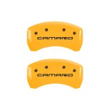 MGP 4 Caliper Covers Engraved F & R Gen 4/Camaro Yellow Finish Black Char 2000 Chevrolet Camaro thumbnail 9