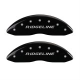 MGP 4 Caliper Covers Engraved Front & Rear Ridgeline Black Finish Silver Char 2019 Honda Ridgeline thumbnail 1