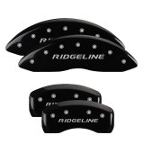 MGP 4 Caliper Covers Engraved Front & Rear Ridgeline Black Finish Silver Char 2019 Honda Ridgeline thumbnail 3