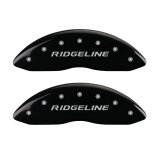 MGP 4 Caliper Covers Engraved Front & Rear Ridgeline Black Finish Silver Char 2019 Honda Ridgeline thumbnail 4