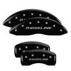MGP 4 Caliper Covers Engraved Front & Rear Ridgeline Black Finish Silver Char 2019 Honda Ridgeline thumbnail 9