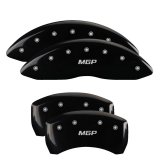 MGP 4 Caliper Covers Engraved Front & Rear MGP Black Finish Silver Characters 2016 BMW I8 thumbnail 3