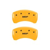 MGP 4 Caliper Covers Engraved Front & Rear MGP Yellow Finish Black Characters 2015 BMW I8 thumbnail 9