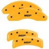 MGP 4 Caliper Covers Engraved Front & Rear MGP Yellow Finish Black Characters 1991 BMW 325 thumbnail 6
