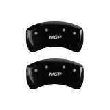 MGP 4 Caliper Covers Engraved Front & Rear MGP Black Finish Silver Char 2018 Mercedes-Benz GLE550 thumbnail 8