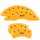 MGP 4 Caliper Covers Engraved Front & Rear MGP Yellow Finish Black Char 2017 Mercedes-Benz S550 thumbnail 3
