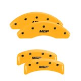 MGP 4 Caliper Covers Engraved Front & Rear MGP Yellow Finish Black Char 2006 Suzuki Forenza thumbnail 7