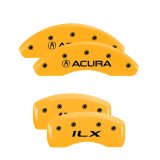 MGP 4 Caliper Covers Engraved Front & Rear MGP Yellow Finish Black Characters 2003 Acura CL thumbnail 5