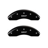 MGP 2 Caliper Covers Engraved Front MGP Black Finish Silver Char 2018 Ram Promaster City thumbnail 2