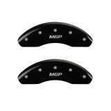 MGP 2 Caliper Covers Engraved Front MGP Black Finish Silver Char 2018 Ram Promaster City thumbnail 3