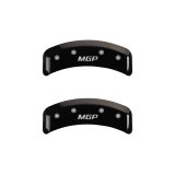MGP 4 Caliper Covers Engraved Front & Rear MGP Black finish silver ch thumbnail 8